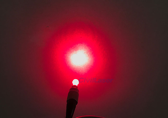 658nm pigtailed laser